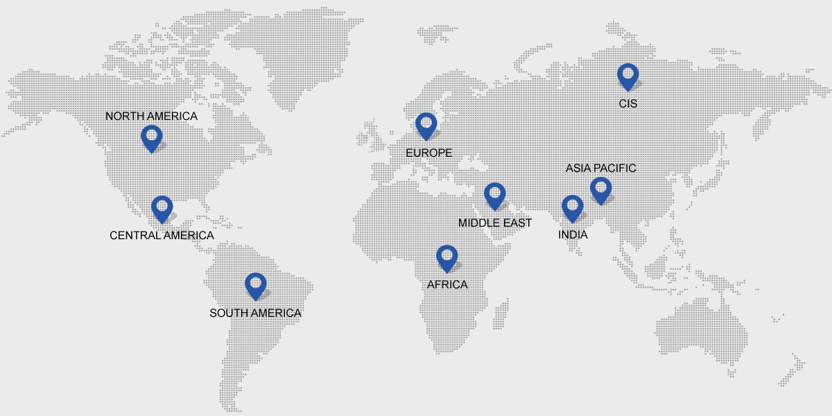 Indofil Market World Map