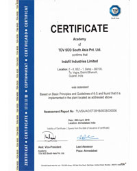 6S TUV Certificate